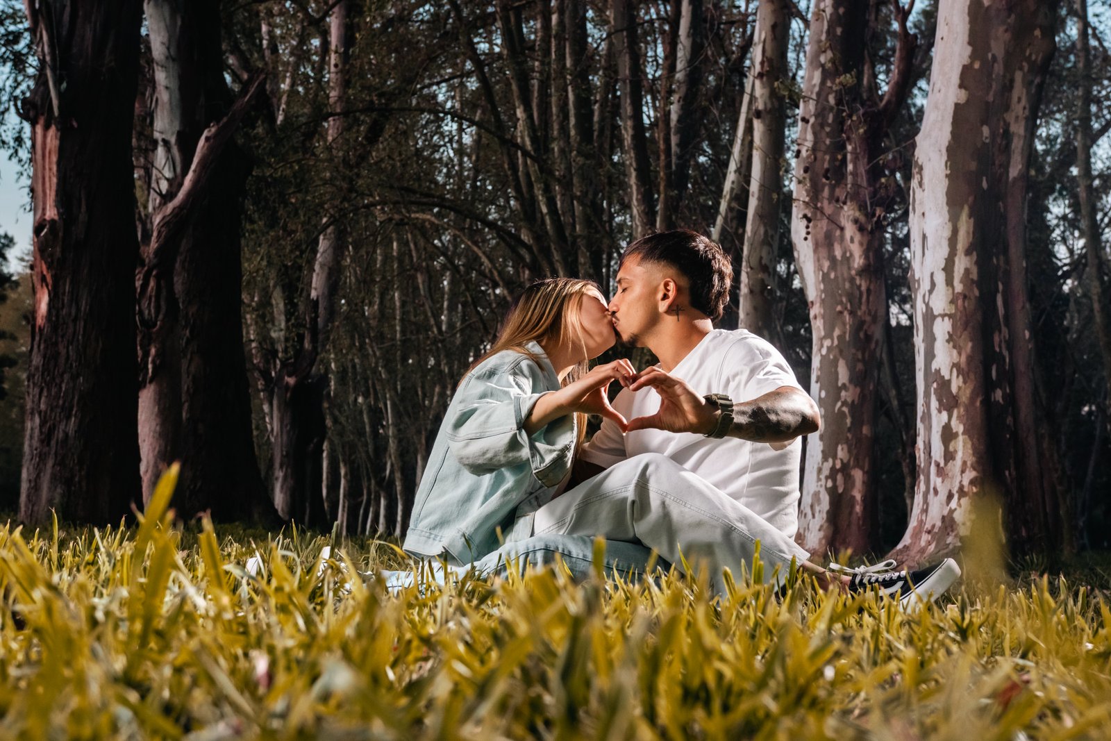 Agos y Alexis · Book de novios · Parque Villarino, Zavalla · fotografía 11