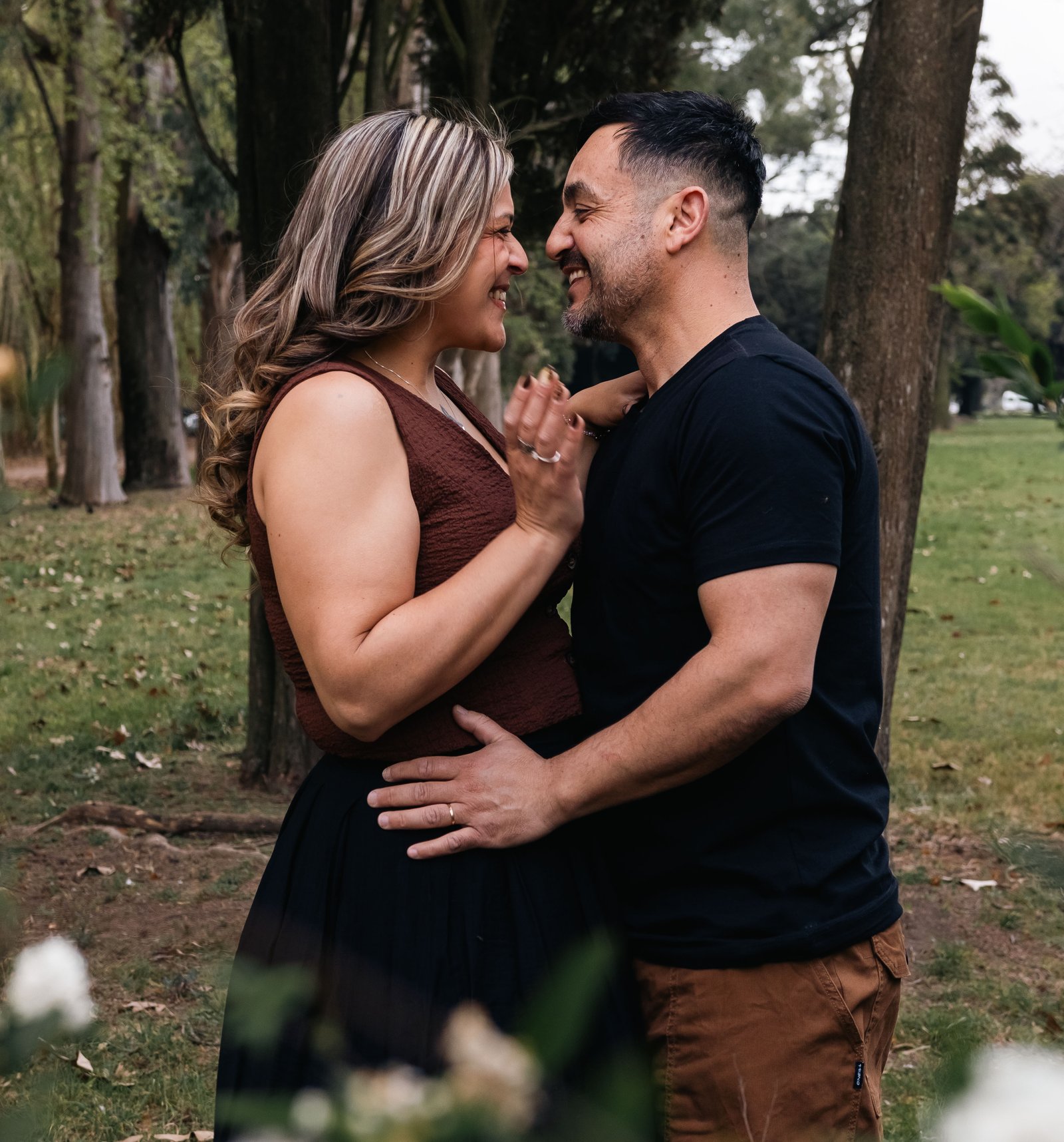 Clara y Marcos · Book de novios · Parque Villarino, Zavalla · fotografía 7