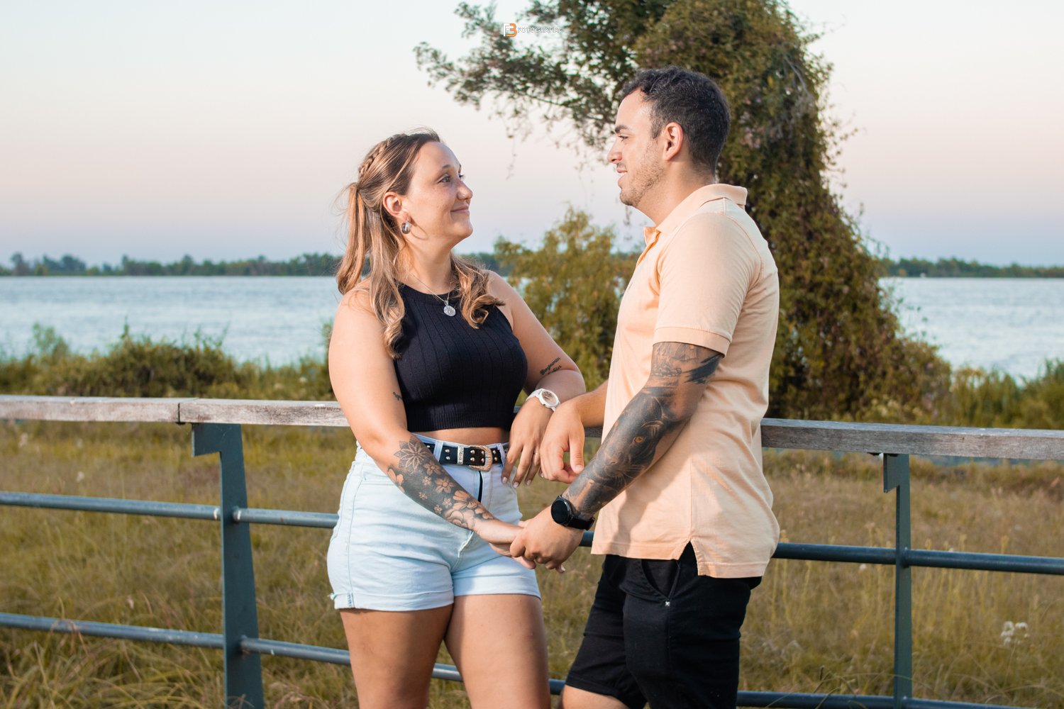 Ludmila y Leandro · Book de novios · Acuario, Rosario · fotografía 3