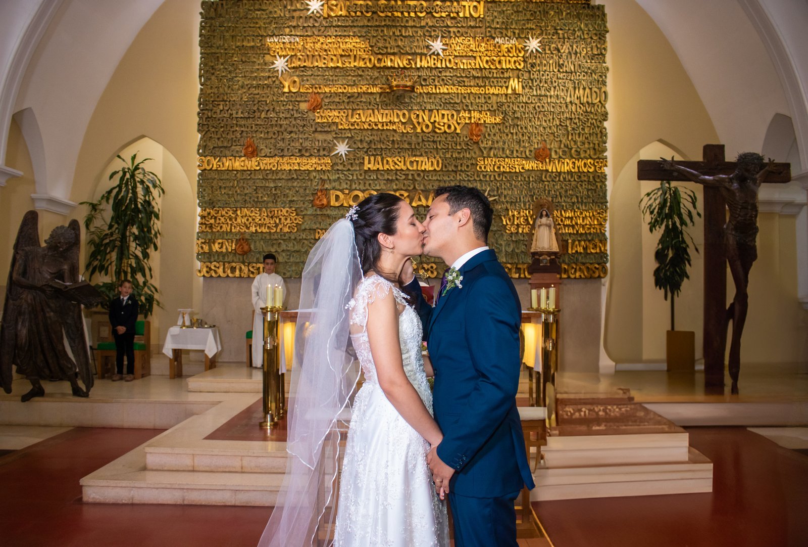 Clara y Javier · Iglesia Cristo Rey