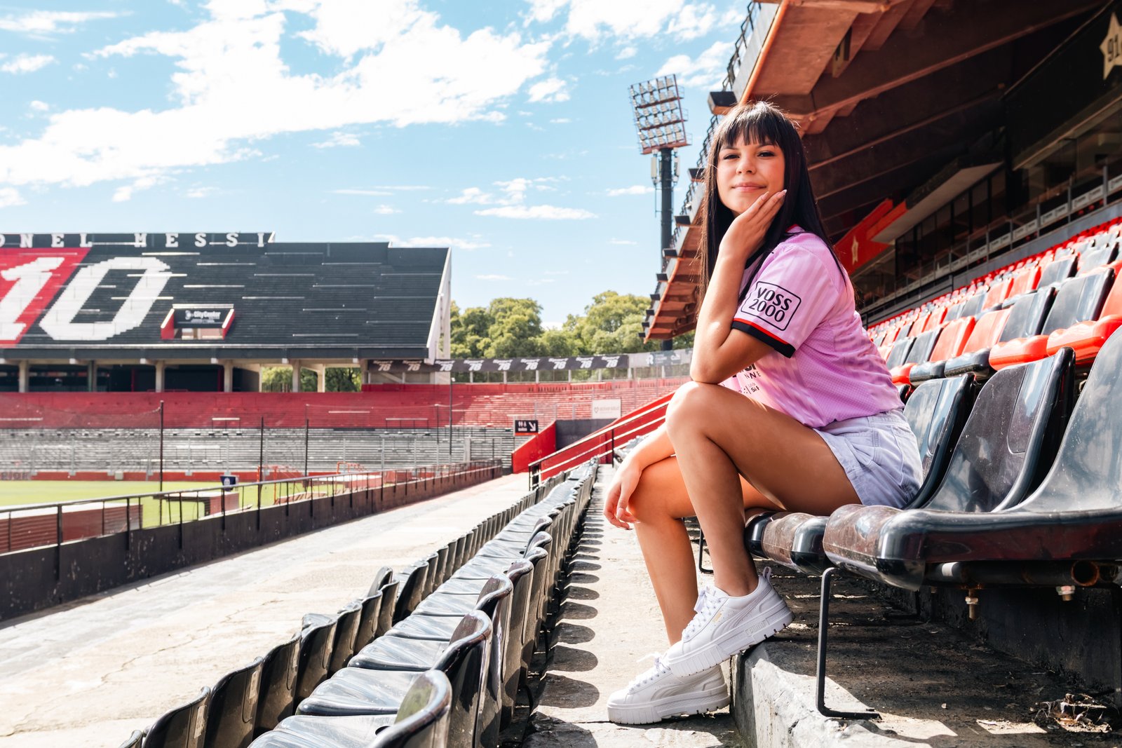Ludmila · Book 15 · Estadio Newell’s Old Boys · fotografía 6