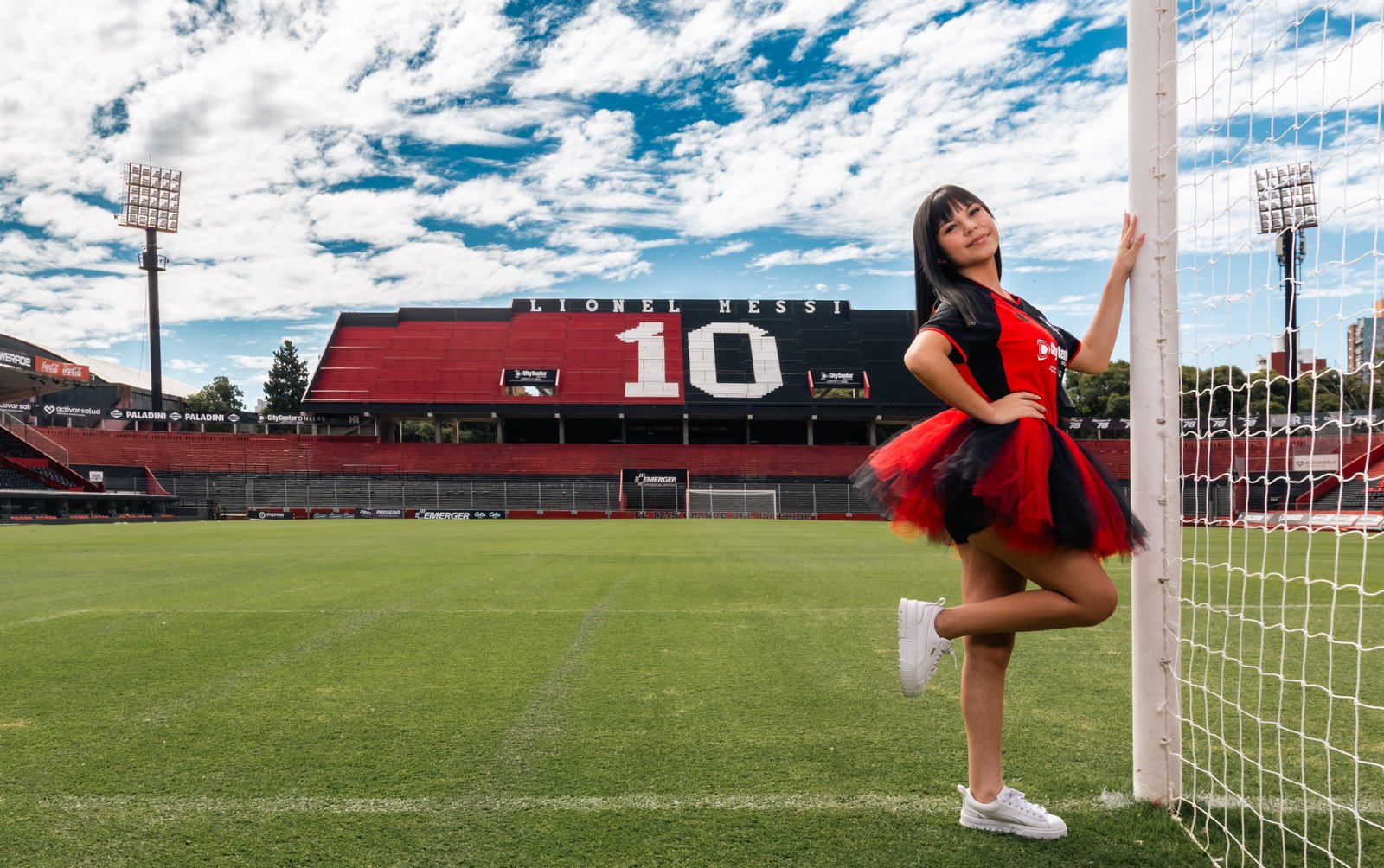 Ludmila · Book 15 · Estadio Newell’s Old Boys · fotografía 2