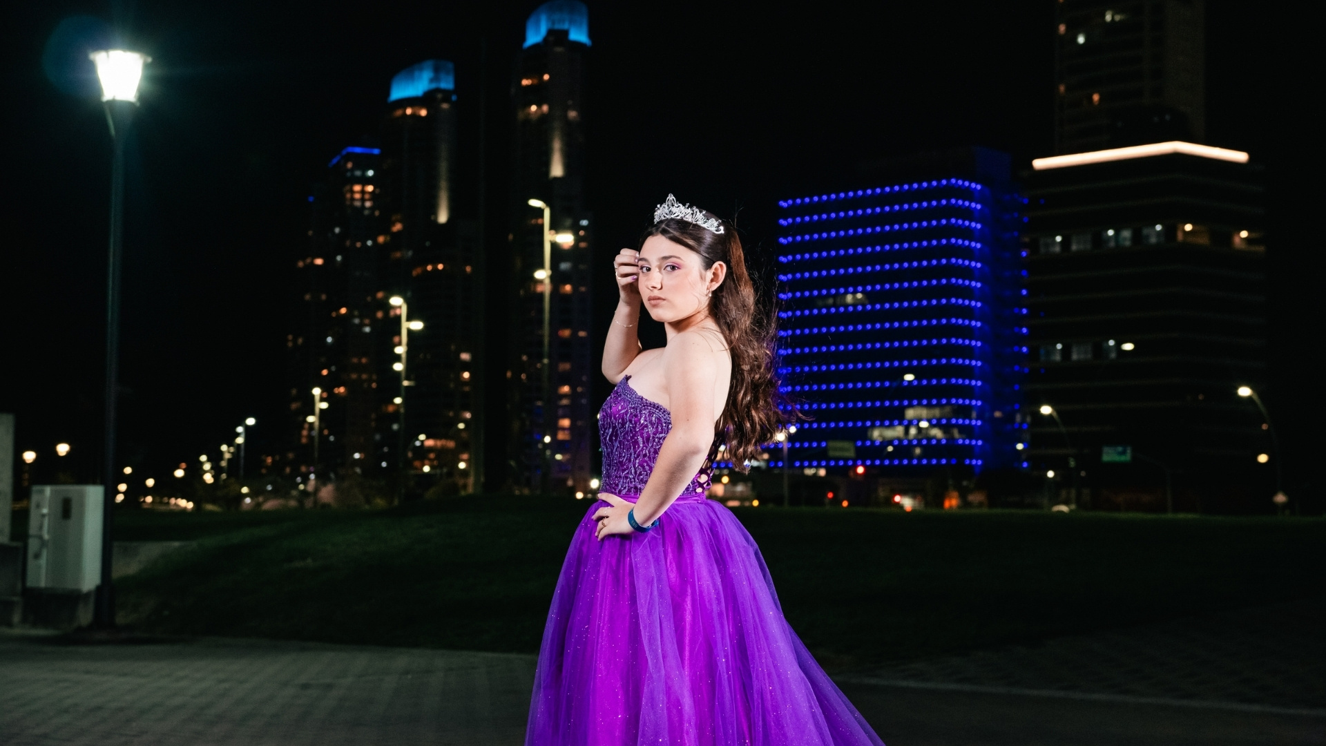 Quinceañera festejando sus 15 años en Rosario, Santa Fe