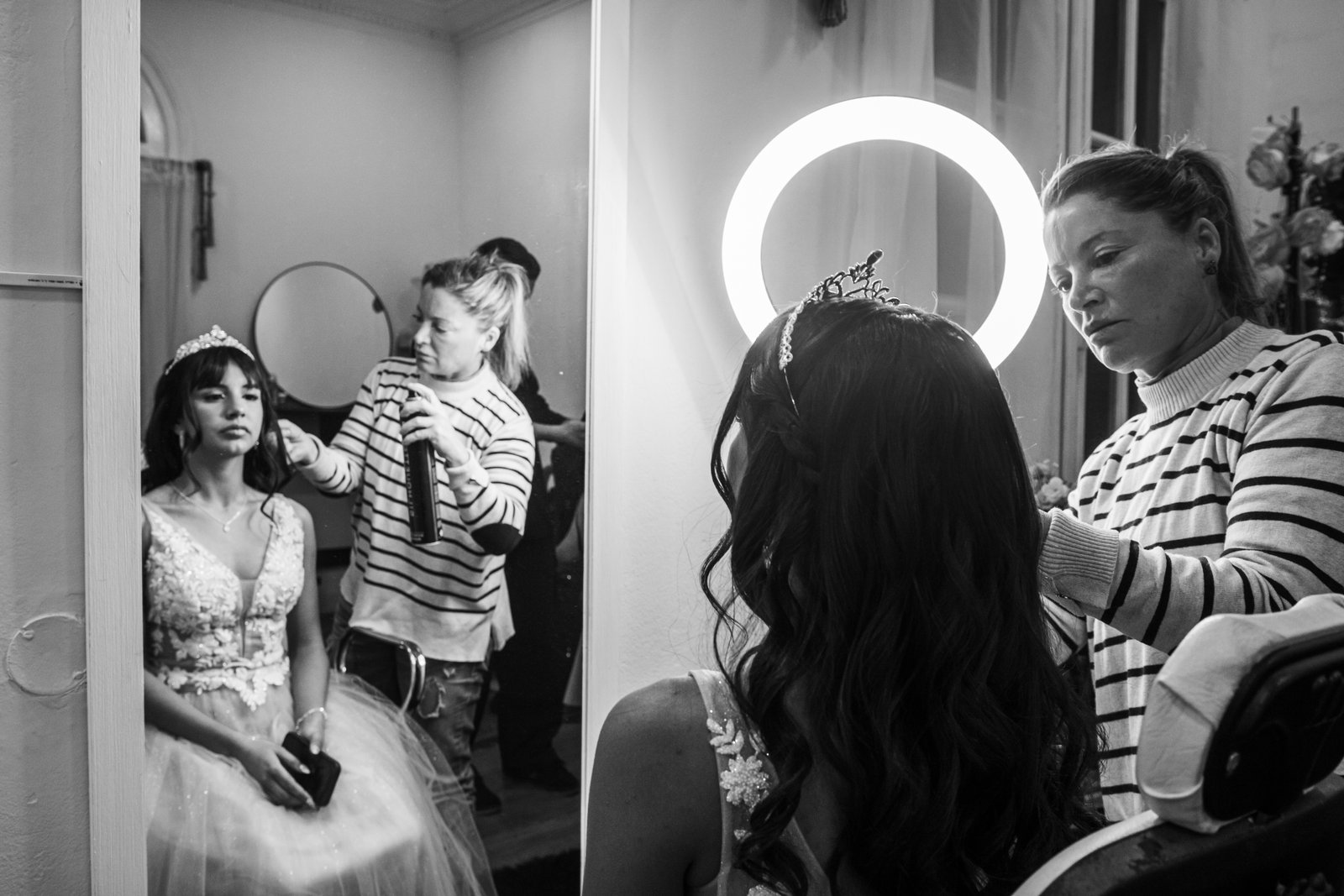 Kiara · Preparativos · Estudio Roma, Rosario · Fotografía 2